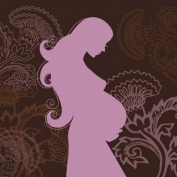 hand-painted-expectant-mother-s-silhouette-vector_270-160270